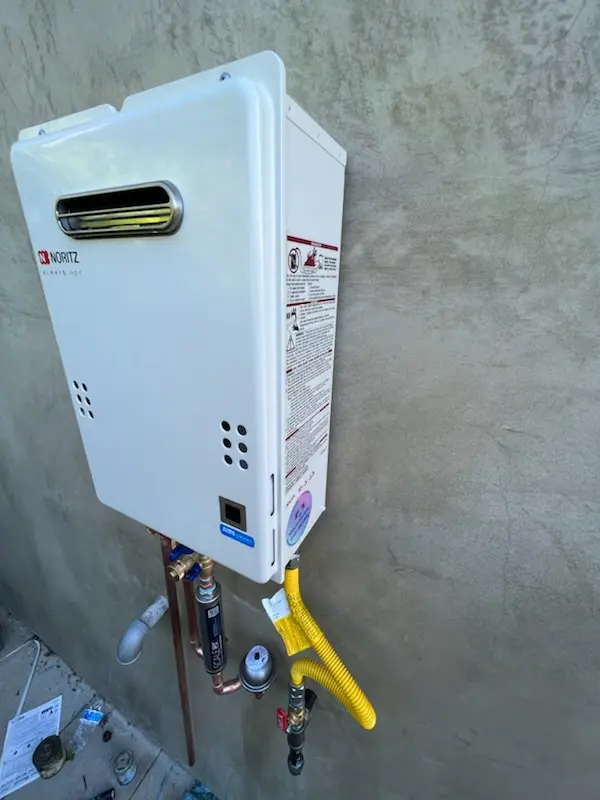 Tankless water heater installation for Waynesville homes