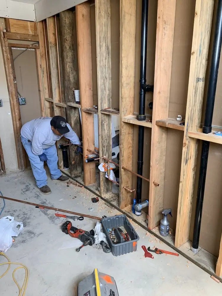 Commercial rough-in plumbing for Commercial Plumbing in Waynesville